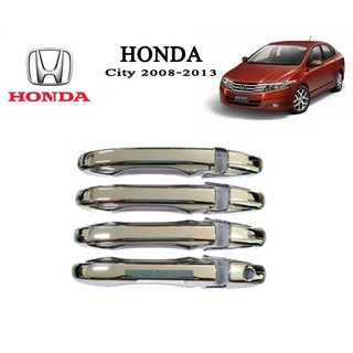 ครอบมือจับประตู Honda City 2008-2013 ชุบโครเมี่ยม