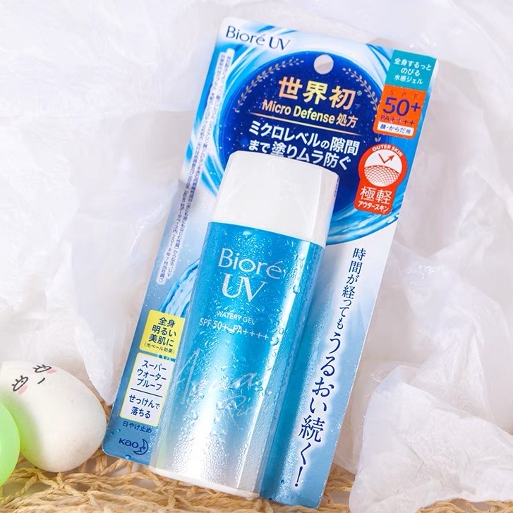 Face Sunscreen 158 บาท Biore UV Aqua Rich Watery Gel SPF50+/PA++++ 90ml กันแดดสำหรับผิวหน้าและผิดกาย Beauty