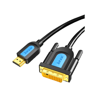 Jasoz สายDVI to HDMI สายHDMI to DVI Cable ความละเอียดสูง 1080P@60Hz รองรับการแปลงสองทาง สาย1.5/2/3/5เมตร