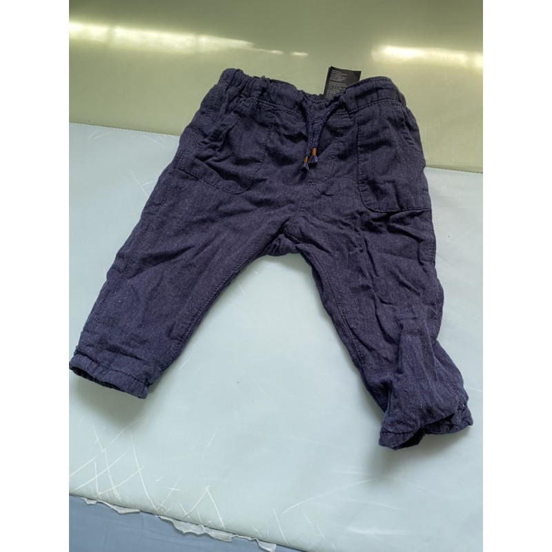 baby pants navy blue 6-9 months