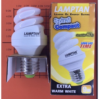 Lamptan หลอดไฟ E27 Spiral Compact