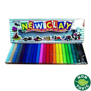 ดินน้ำมันไร้สาร New Clay Non-Toxic JS-500