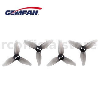 Gemfan Hurricane 2023 ใบพัด 3 ใบพัด 2x2.3 2 นิ้ว 3 รู สําหรับโดรนบังคับ 1105-1108 FPV 4 คู่