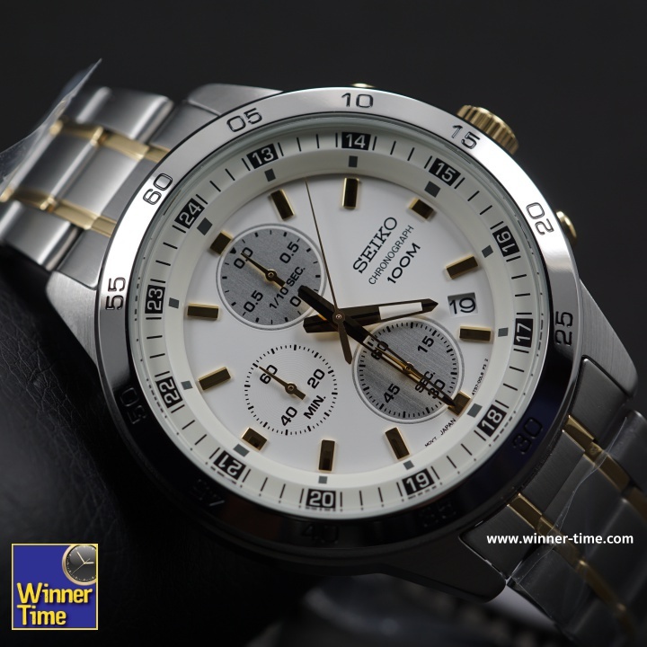 นาฬิกาSeiko Chronograph Dial Bracelet Watch รุ่น SKS643P1,SKS643P,SKS643