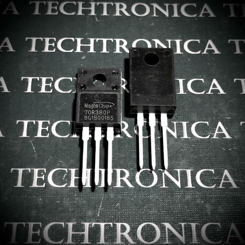 ทรานซิสเตอร์ MOSFET 70R380P MMF70R380P 70R380 N-Channel TO-220F