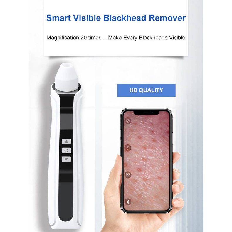 เจลซิลิกาสูญญากาศกําจัดสิวหัวดําทําความสะอาดผิวหน้า Blackhead Remover Vacuum ที่หัวสิว กำจัดสิวหัวดำ ทำความสะอาดใบหน้า
