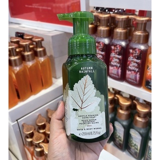 Bath &amp; Body Works Autumn Rainfall gentle foaming hand soap 259ml. ของแท้