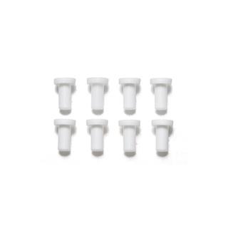 TAMIYA 10306 Jr Bushing (White, 8Pcs) For Aluminum Wheels