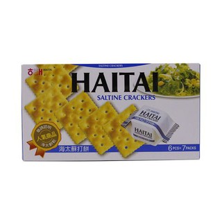 Skip to the beginning of the images gallery Hai Tai Saltine Crackers 172g ไฮไทแครกเกอร์รสเค็ม 172g