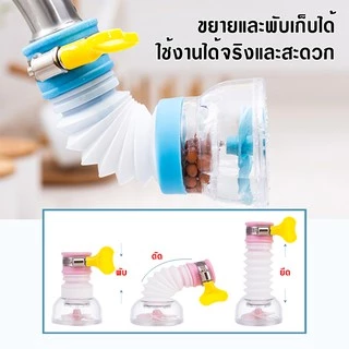 พร้อมส่งหัวต่อก๊อกน้ำ หัวต่อกันน้ำกระเด็น ก๊อกต่อหมุนได้ 360 องศา หัวกรองน้ำ ก๊อกกรองน้ำ