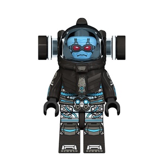 ฟิกเกอร์ตัวต่อ การ์ตูนซุปเปอร์ฮีโร่ มาร์เวล Mister Freeze Minifigures ของเล่นสําหรับเด็ก