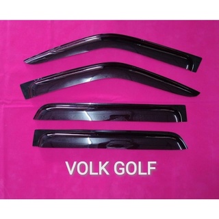 คิ้วกันสาดรถยนต์VOLK GOLF