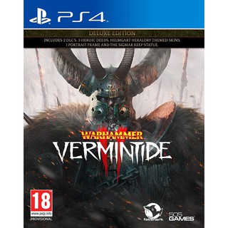 ใหม่มือหนึ่ง PS4 Warhammer Vermintide 2 Deluxe Edition (Zone 2) อังกฤษ