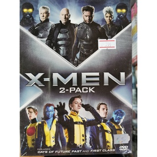 DVD 2-Pack :  X-Men: Days of Future Past (2014) X เม็น สงครามวันพิฆาตกู้อนาคต / X-Men: First Class (2011) X-เม็น รุ่น 1