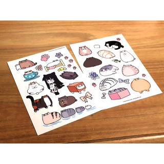 Meawbin Sticker Sheet