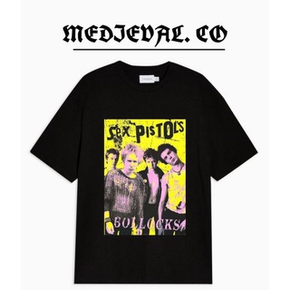 [S-5XL]เสื้อยืด พิมพ์ลาย Sex PISTOLS bollocks METAL BAND สําหรับผู้ชาย และผู้หญิง