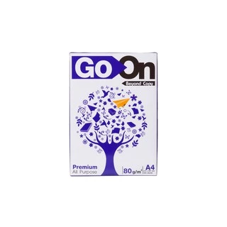 กระดาษถ่ายเอกสาร Go On/ A4 80 แกรม /500 แผ่น