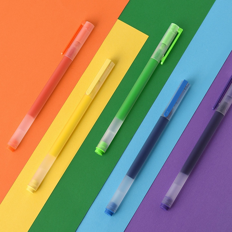 Xiaomi ปากกาหมึกเจล Mikuni 0.5 มม. ทนทาน สําหรับนักเรียน สํานักงาน เครื่องเขียน 5 10 ชิ้น ต่อชุด ราคา ถูกที่สุด ดีลบีเคเค แกลเลอรีภาพที่ 6