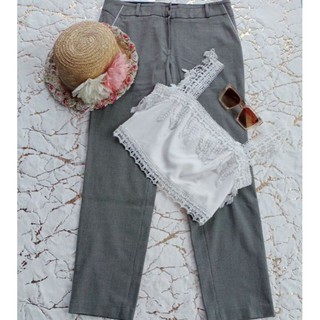 กางเกงขายาว 5 ส่วน งานเกาหลี  size 28 ทรงตรง