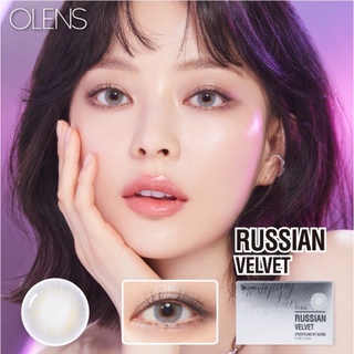 👀พร้อมส่ง Olens Russian Velvet  Gray รายเดือน