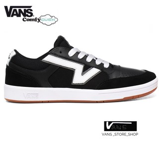 VANS COMFYCUSH SPORT LOWLAND BLACK TRUE WHITE SNEAKERS สินค้ามีประกันแท้