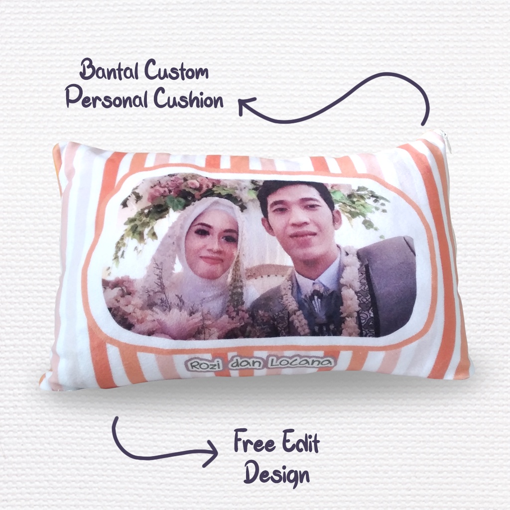 CUSTOM PILLOWS PHOTO PILLOWS ของขวัญ PILLOWS SOUVENIR PILLOWS MERCHANDISE PILLOWS ขนาด 40X60 ซม. ออก