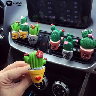 ☀Cactus Bread Tomato Car Air Vent Outlet Clip Freshener