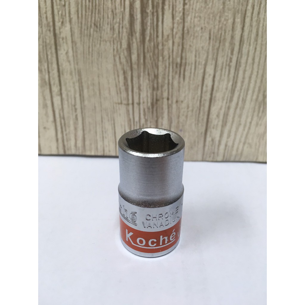 KOCHE ลูกบล็อกขาวสั้น(หุน) ขนาด1/2x6เหลี่ยม มีให้เลือกหลายขนาด (สามารถเลือกได้ตอนกดสั่งสินค้าค่ะ)