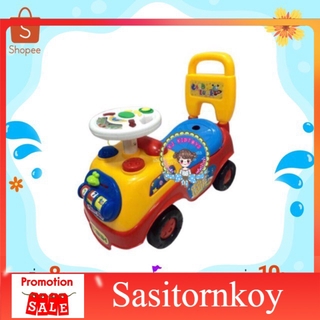 sasitornkoy รถหัดเดินราคาถูก รถหัดเดินเด็กอ่อน รถขาไถของเล่นกิจกรรมโทรศัพท์ มีเสียง/มีไฟ รถหัดเดินวงกลม