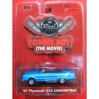 รถเหล็ก American Muscle Plymouth 67 Gtx (Tommy Boy) ล้อยาง