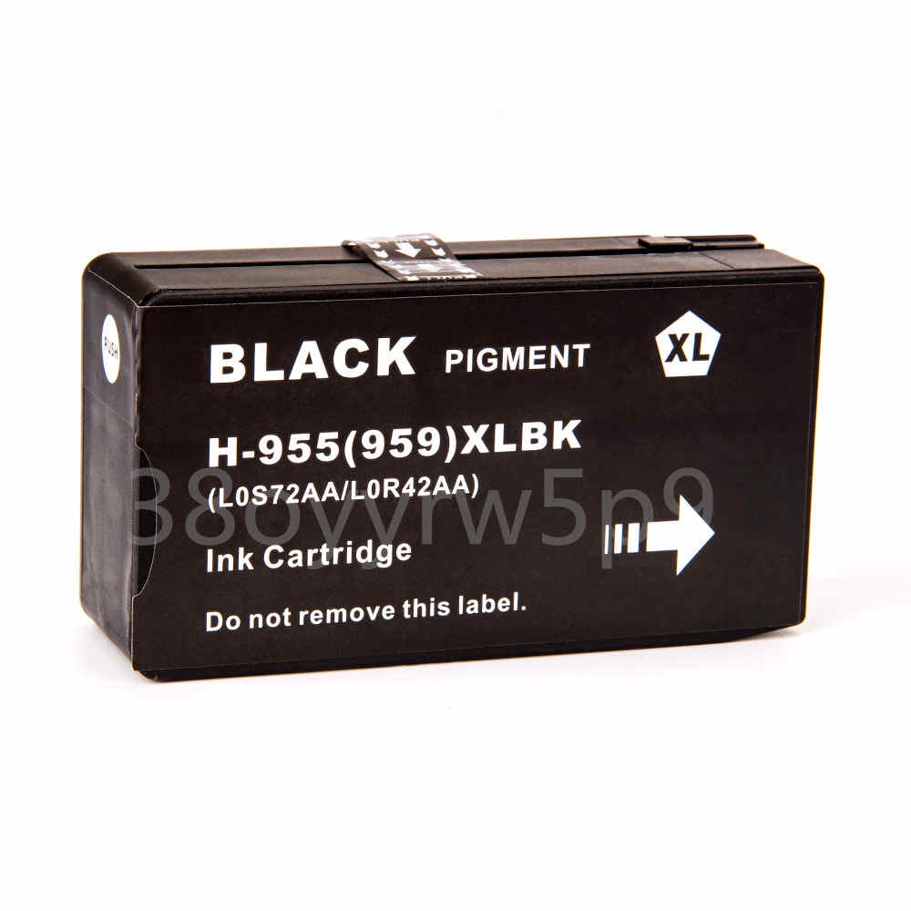 เข้ากันได้ HP 955XL หมึก HP 955 สีดำ HP955XL ตลับหมึกสำหรับ HP 7740 8210 8216 8710 8720 8725 8730 8740