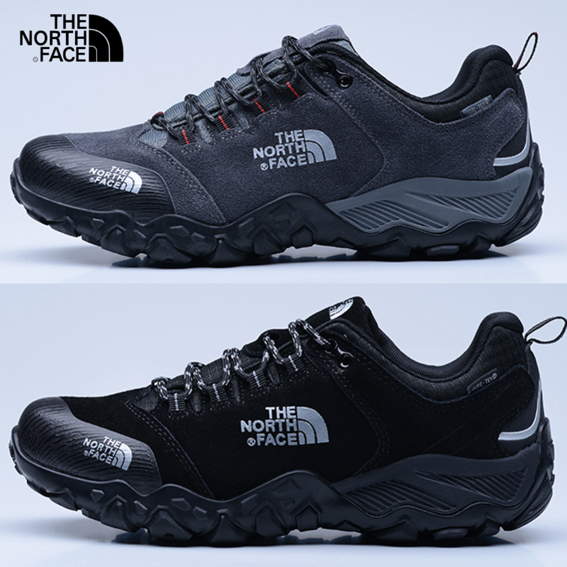 The North Face รองเท้ากีฬาผู้ชายกันลื่นและทนต่อการสึกหรอ