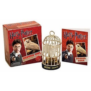 [ของแท้]​ Harry Potter Hedwig Owl Kit and Sticker Book​ แฮร์รี่ พอตเตอร์ ของเล่น ของสะสม หนังสือ นกฮูก english toy