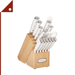 Cuisinart : CSNC77WTR-15P* ชุดมีดทำครัว Classic Forged Triple Rivet, 15-Piece