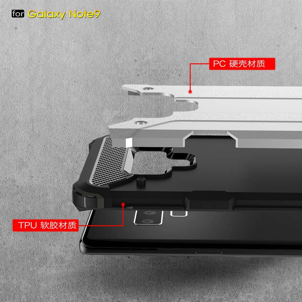 Samsung Galaxy Note 9 เกราะพลาสติกแบบแข็งเคส ซัมซุงnote9 Plastic Hard ...