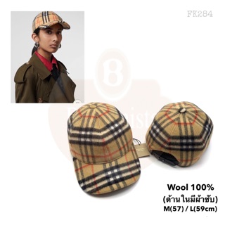 ★ NeW w TaG ★ BBR Signature Vintage Check Wool Cap