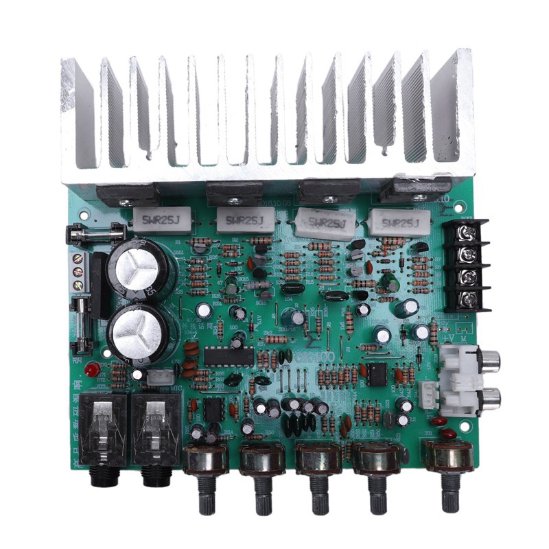 เครื่องขยายเสียงHifi Digital Reverb Power เครื่องขยายเสียง 250 W X 2 . 0 Audio Preamp Rear Amplif