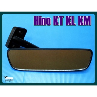 HINO KT KL KM year 2002-2016 REAR MIRROR "BLACK" SET  // กระจกในเก๋ง กระจกมองหลัง สีดำ สินค้าคุณภาพดี