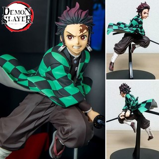 Figure ฟิกเกอร์ Model โมเดล จาก Kimetsu no Yaiba Demon Slayer ดาบพิฆาตอสูร Kamado Tanjirou คามาโดะ ทันจิโร่ ชุดกิโมโน