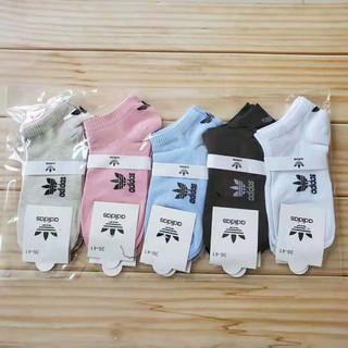 ถูกที่สุด!! รับประกันของแท้ ถุงเท้า Adidas 5คู่ กีฬาแฟชั่น Unisex Sports Comfortable Socks