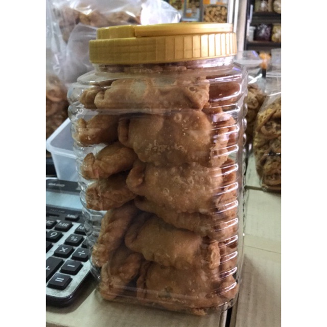กะหรี่ปั๊ป ไส้ถั่ว รสหวาน กระปุกละ 25 ชิ้น