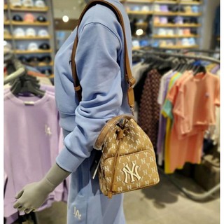 (พร้อมส่ง)*New*MLB Monogram JACQUARD Bucket Bag