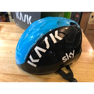 หมวกจักรยาน KASK INFINITY สีดำฟ้า size m ลดราคา