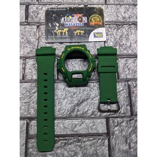 Bnb DW6900 HIJAU MATTE + BUCKLE JAPAN สําหรับ GSHOCK