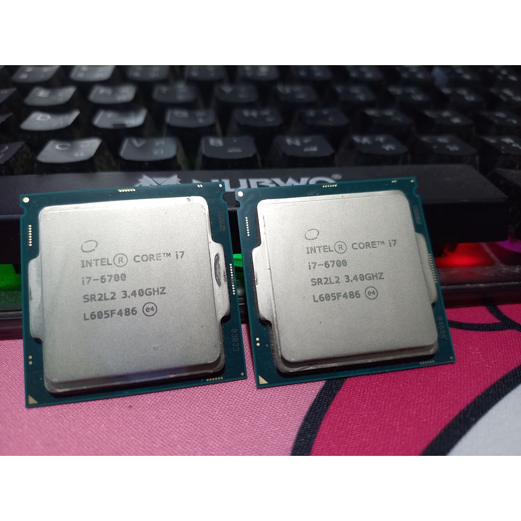 CPU Intel Core i7-6700 3.4GHz มือสอง ใชช้งานได้ปกติ