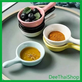 DeeThai ถ้วยเล็ก ถ้วยน้ำจิ้ม เซรามิกส์ น่ารัก Sauce cup