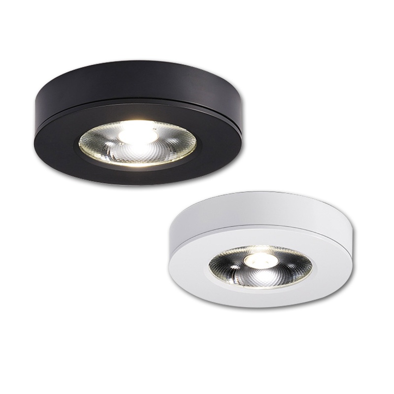 พื้นผิวติดตั้ง 3W 5W 7W LED downlight 10W โคมไฟเพดาน Ultra Thin Driverless cob spot ไฟ 220V โคมไฟเพดานในร่มสําหรับห้องนอน, ห้องคาราโอเกะ,ตู้ไวน์