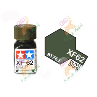 สีสูตรน้ำมัน Tamiya Enamel XF62 Olive Drab 10ml