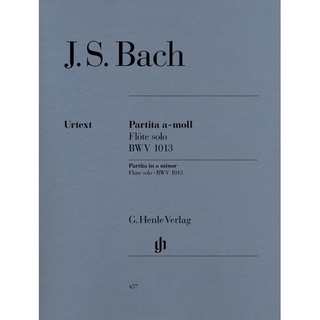 BACH Partita a minor BWV 1013 for Flute solo (HN457)