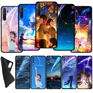 เคสซิลิโคนนิ่ม ลายอนิเมะ Your Name AU70 สําหรับ ViVo V23 Pro Y76 Y76S Y74S Y15S Y15A T1 Y10 4G